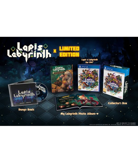 ps4 lapis x labyrinth x limited edition