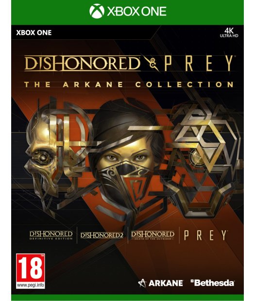 xboxone dishonored & prey the arkane collection