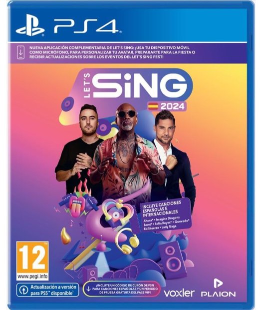 ps4 lets sing 2024