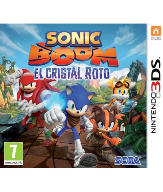 n3ds sonic boom el cristal roto