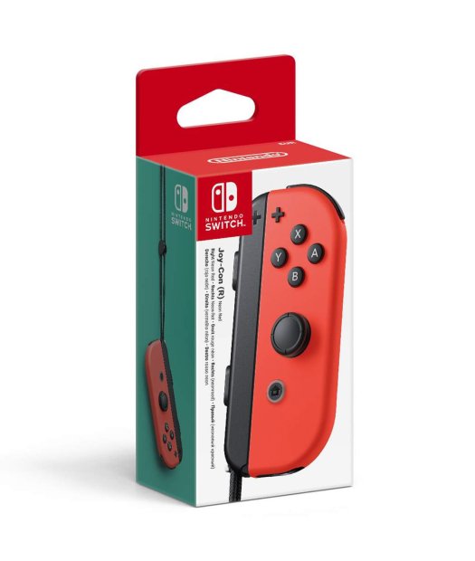 mando joycon derecha rojo switch