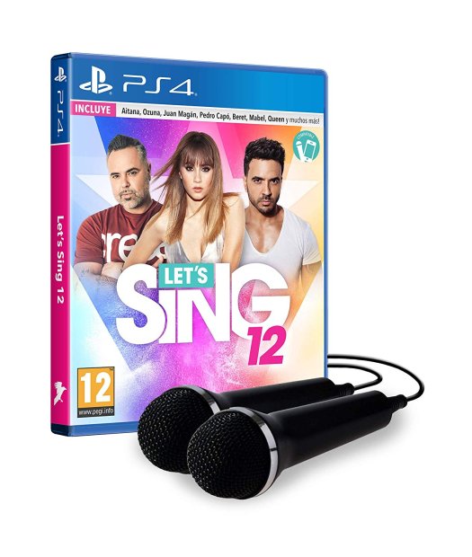 ps4 lets sing 12 + 2 micros