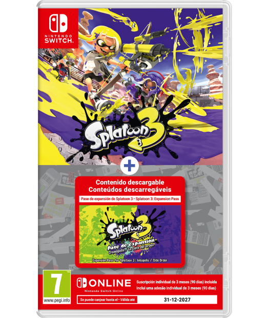 switch splatoon 3 + expansion pass