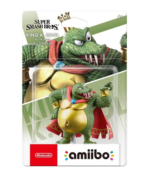 figura amiibo king k. rool (super smash bros)