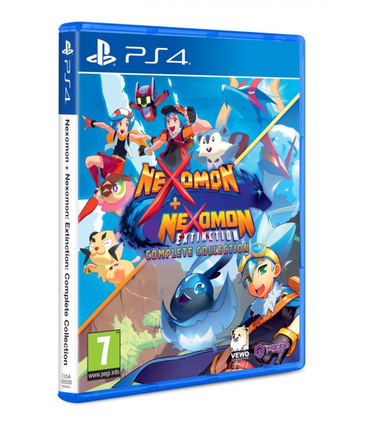 ps4 nexomon + nexomon extinction - complete collec