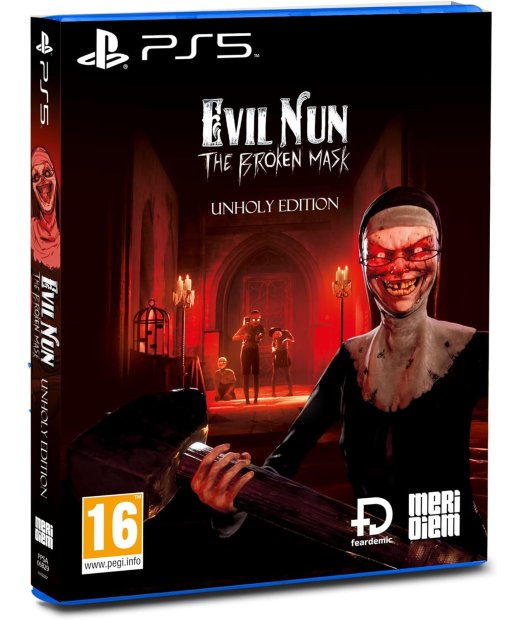 ps5 evil nun: the broken mask - unholy edition