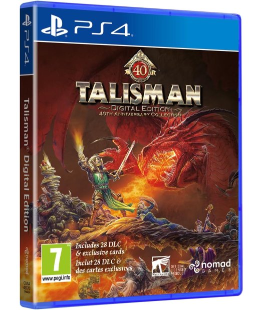 ps4 talisman digital edition - 40th anniversary co