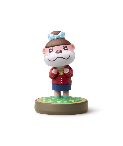 figura amiibo animal crossing nuria