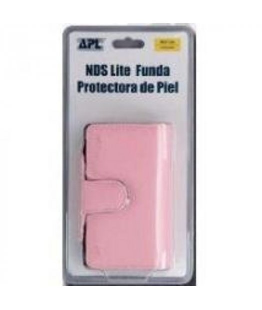 funda de piel rosa ndsl aplisoft