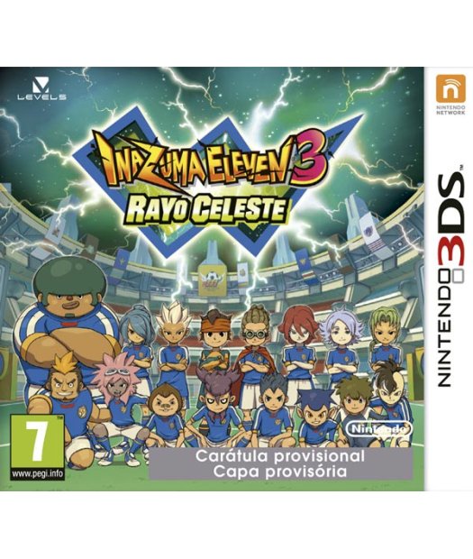 n3ds inazuma eleven 3 rayo celeste