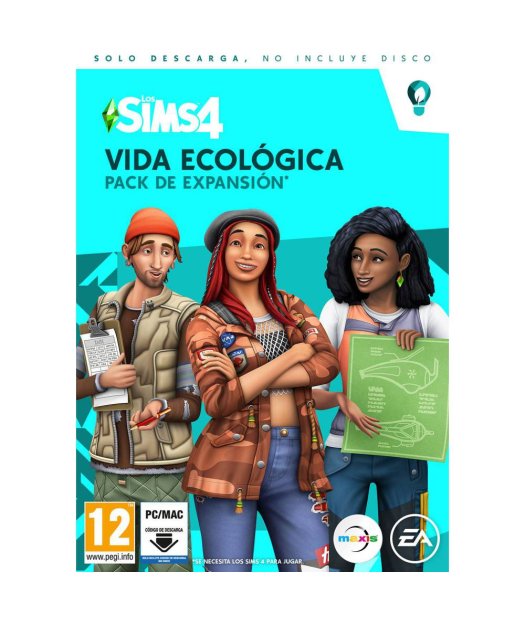 pc los sims 4 vida ecologica (expansion)