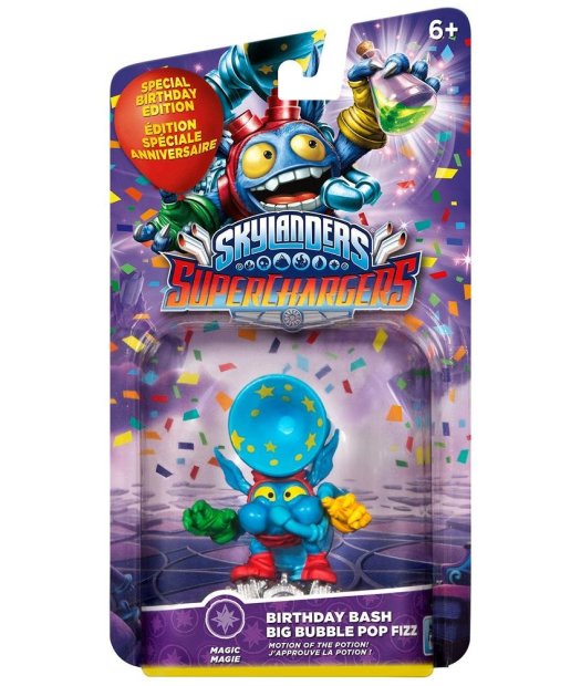 figura skylanders sc birthay bash big bubble-drive