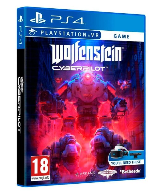 ps4 wolfenstein cyberpilot vr (promo)