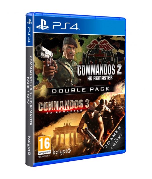 ps4 commandos 2&3 hd remaster double pack