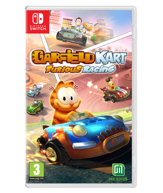 switch garfield kart furious racing