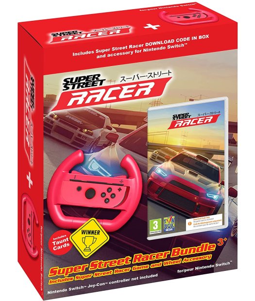 switch super street racer + volante