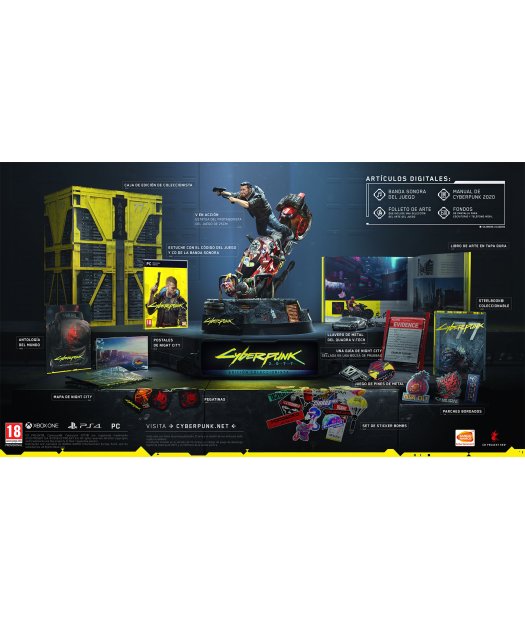 pc cyberpunk 2077 edicion coleccionista