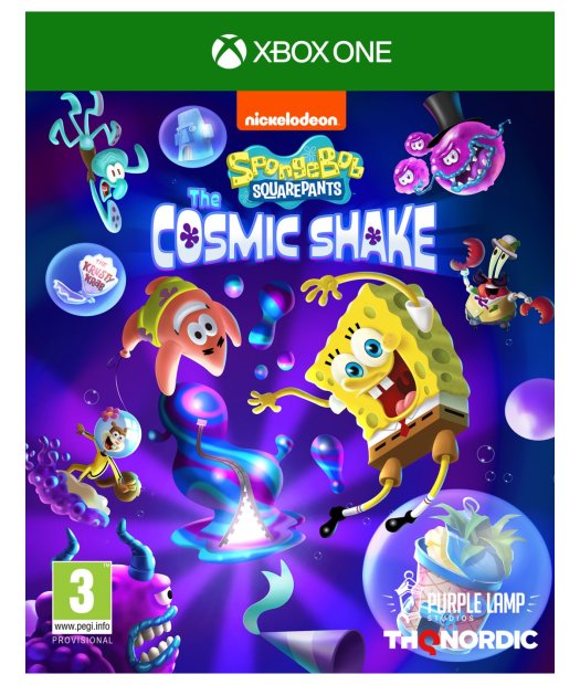 xboxone bob esponja: cosmic shake