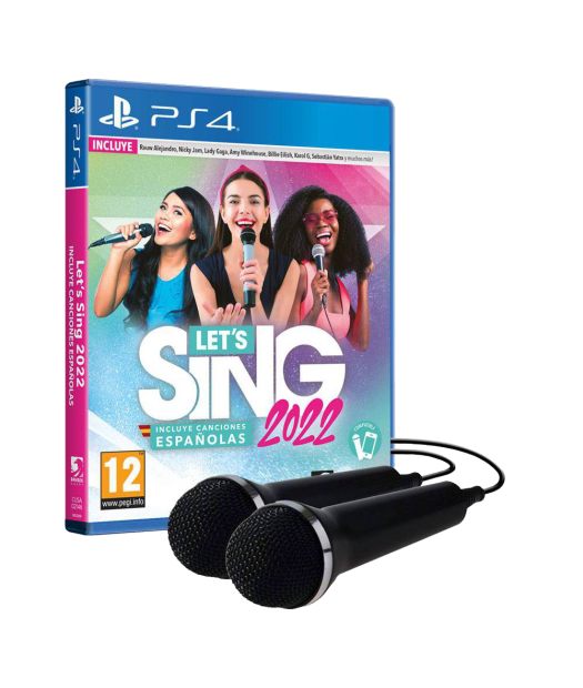 ps4 lets sing 2022 + 2 microfonos