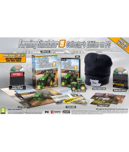 pc farming simulator 19 collectors edition