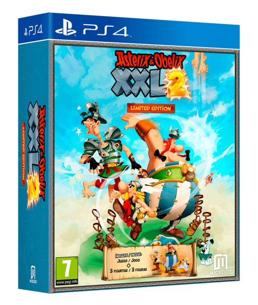 ps4 asterix y obelix xxl 2 limited edition