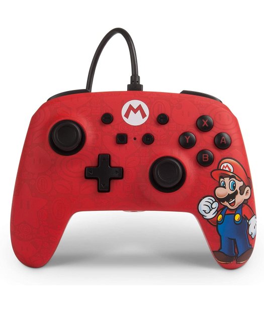 mando wired controller super mario edition switch