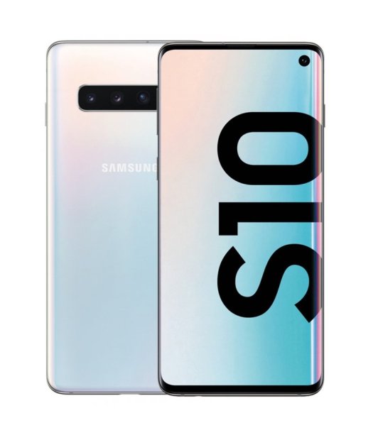 smartphone 6,1\" samsung galaxy s10 128 + 8 blanco