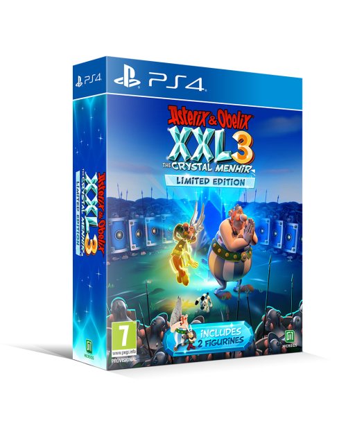 ps4 asterix y obelix xxl 3 - the crystal menhir li