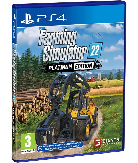 ps4 farming simulator 22 platinum edition