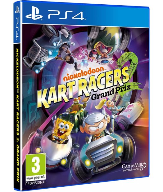 ps4 nickelodeon kart racers 2: grand prix