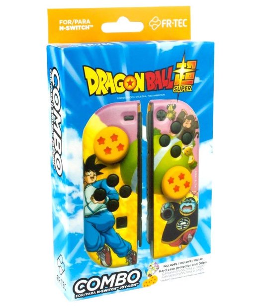 protectores silicona dragon ball mandos switch