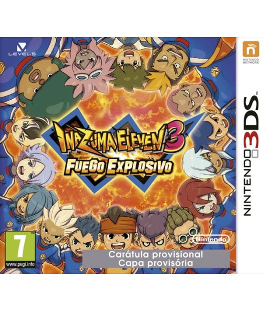 n3ds inazuma eleven 3 fuego explosivo