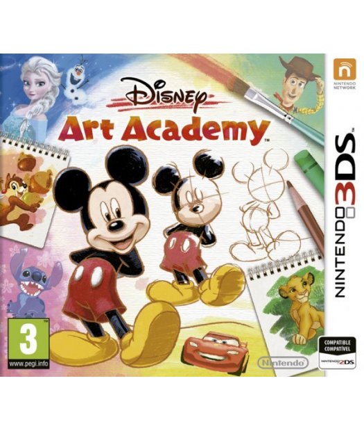 n3ds disney art academy