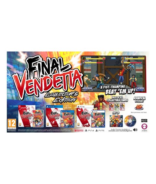 switch final vendetta - collectors edition