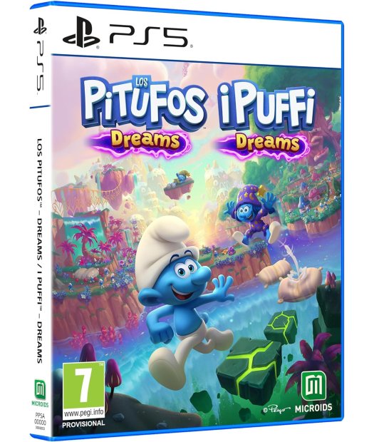 ps5 los pitufos dreams - day one edition