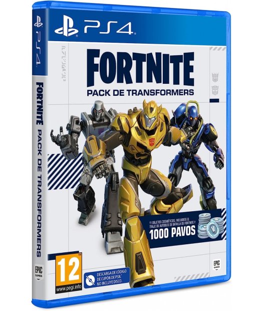 ps4 fortnite pack de transformers