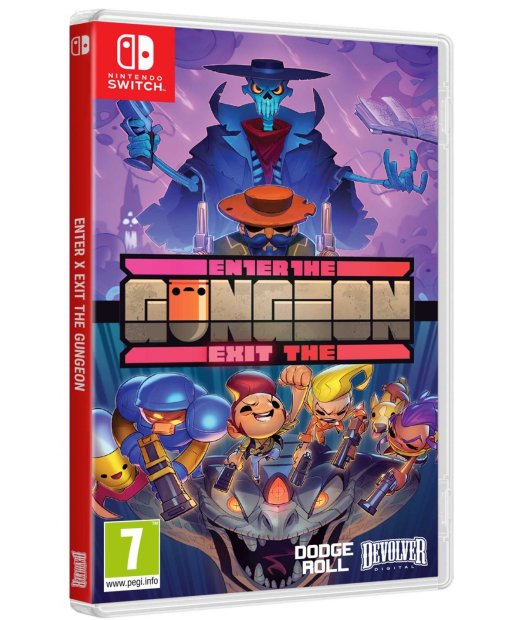 switch enter/exit the gungeon