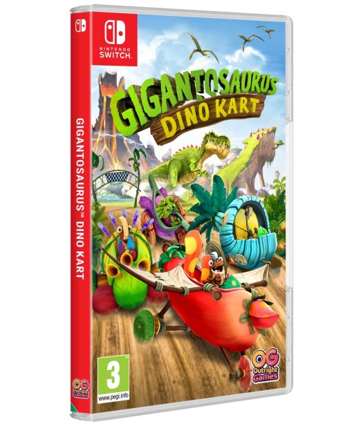 switch gigantosaurus: dino kart