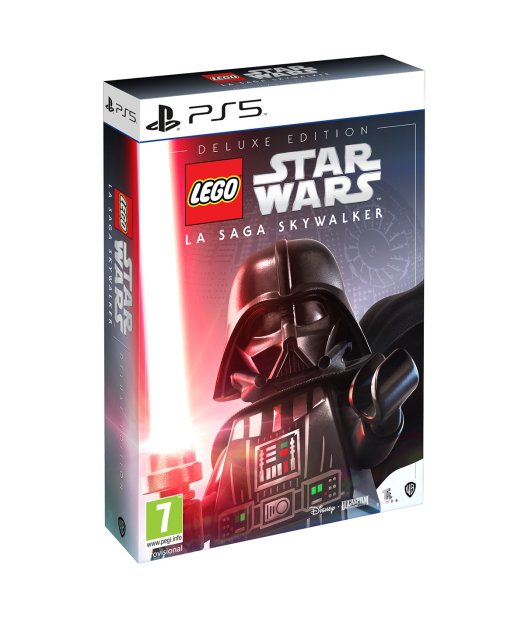 ps5 lego star wars: la saga skywalker deluxe ed.