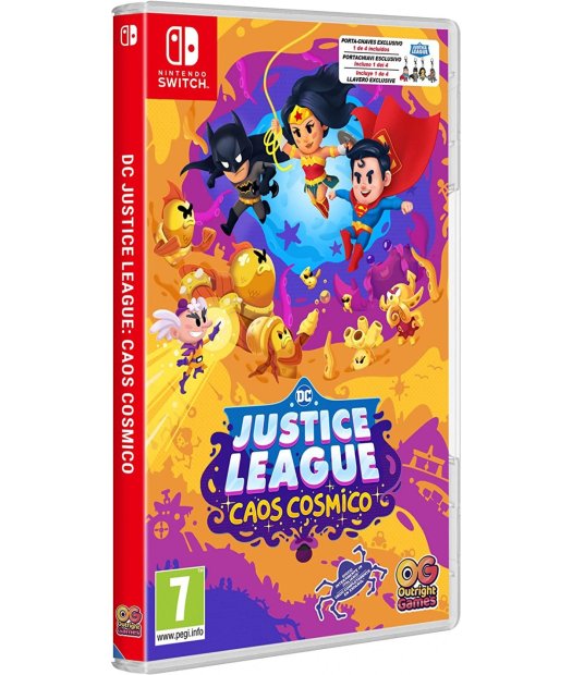 switch dc justice league: caos cosmico d1 e