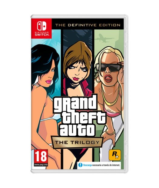 switch grand theft auto: the trilogy (codigo)