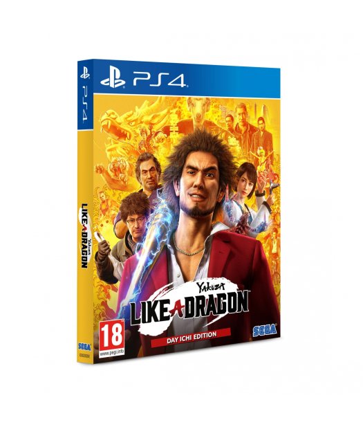 ps4 yakuza like a dragon: day ichi ed.