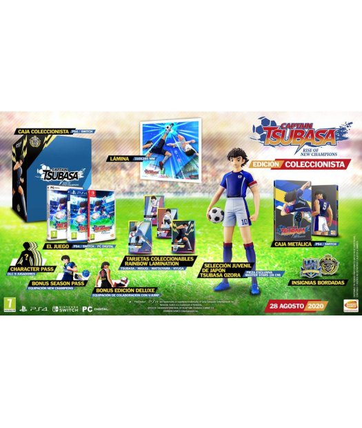 ps4 captain tsubasa: rise of new champions colecto