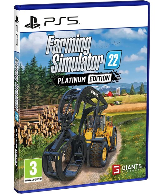 ps5 farming simulator 22 platinum edition