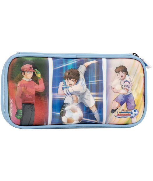 bolsa transporte captain tsubasa nintendo switch