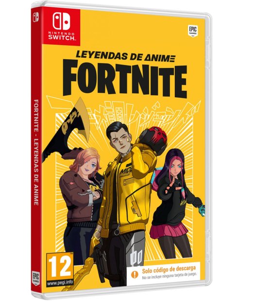 switch fortnite leyendas de anime