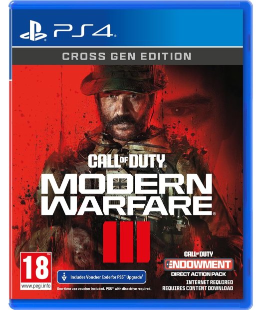 ps4 call of duty modern warfare 3 endowment