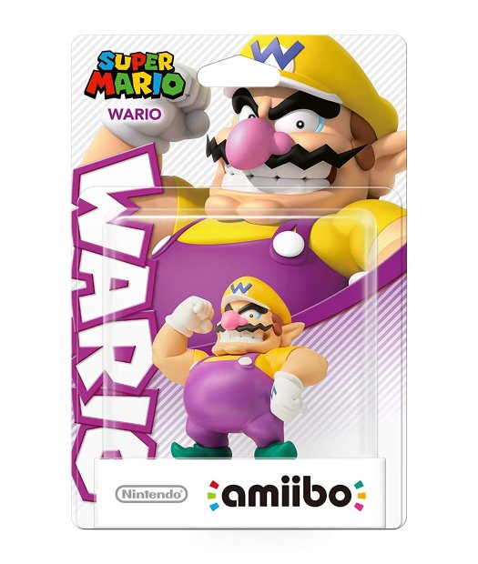 figura amiibo wario (super mario)