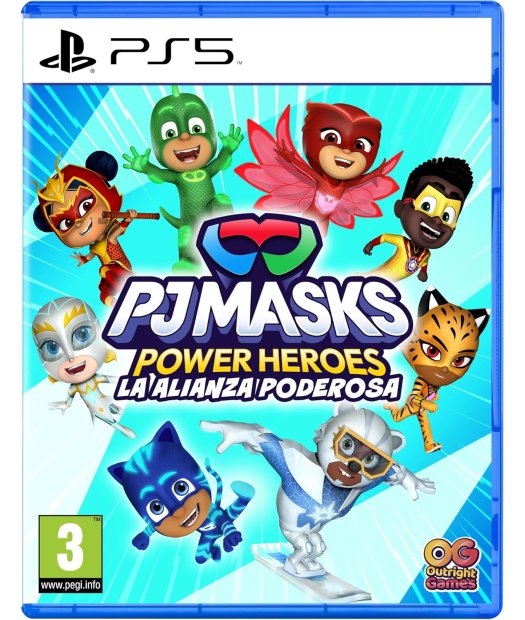 ps5 pj masks power heroes - la alianza poderosa