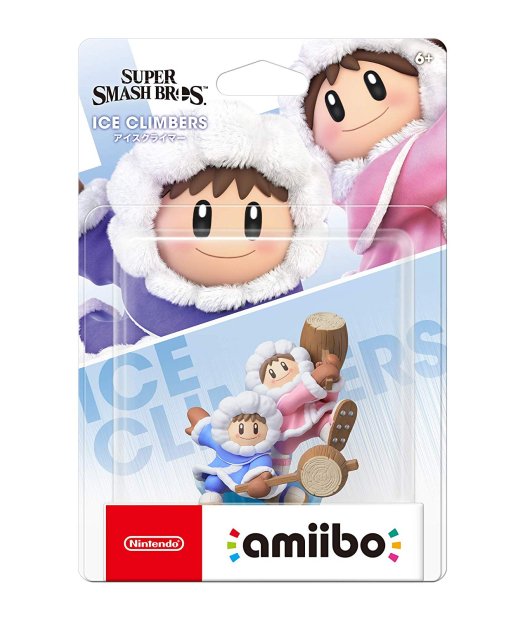 figura amiibo ice climbers (super smash bros)